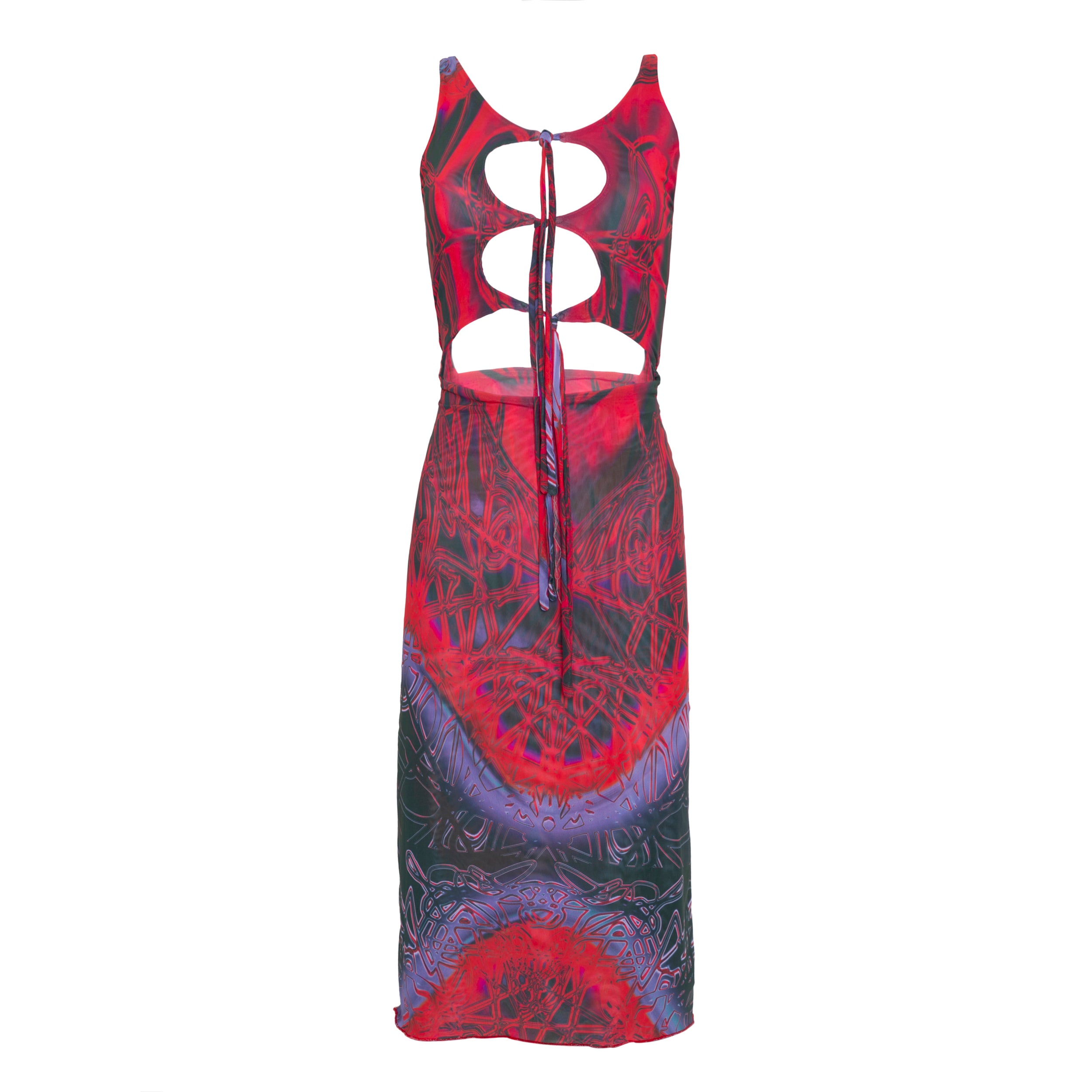 blue dress with red hearts Women Navy Blue & Red Heart Print Shirt Midi Dress