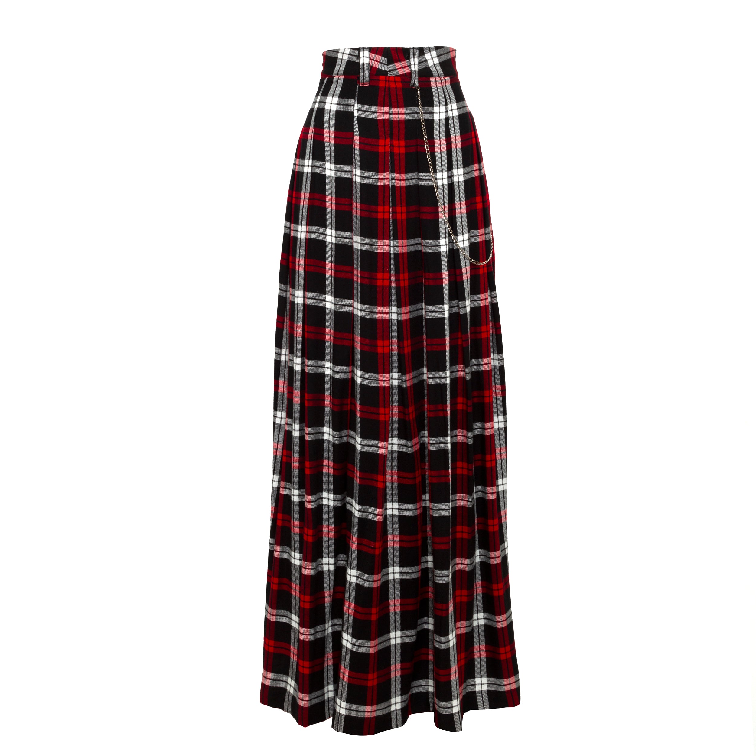 Inmortal Plaid Maxi Skirt – Paloma Lira1