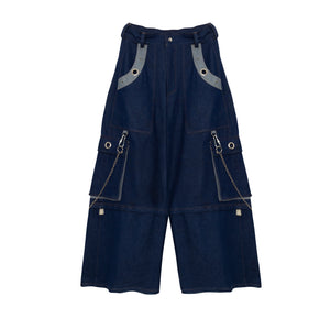 SAMPLE Punk Wide Leg Pants L