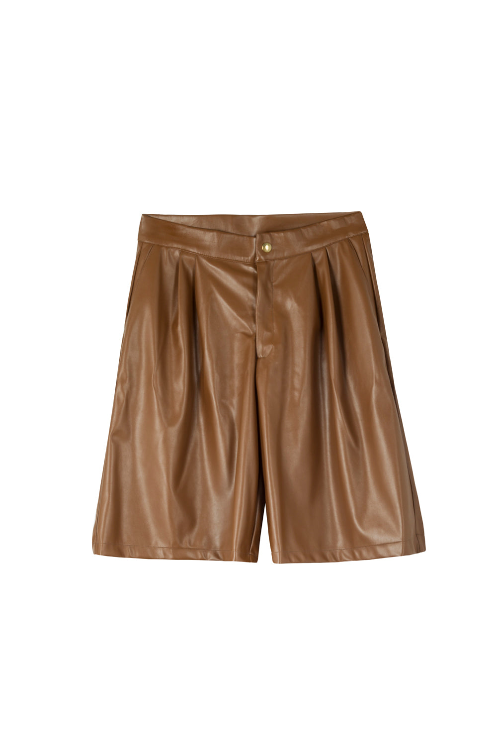 Vinyl Brown Culottes