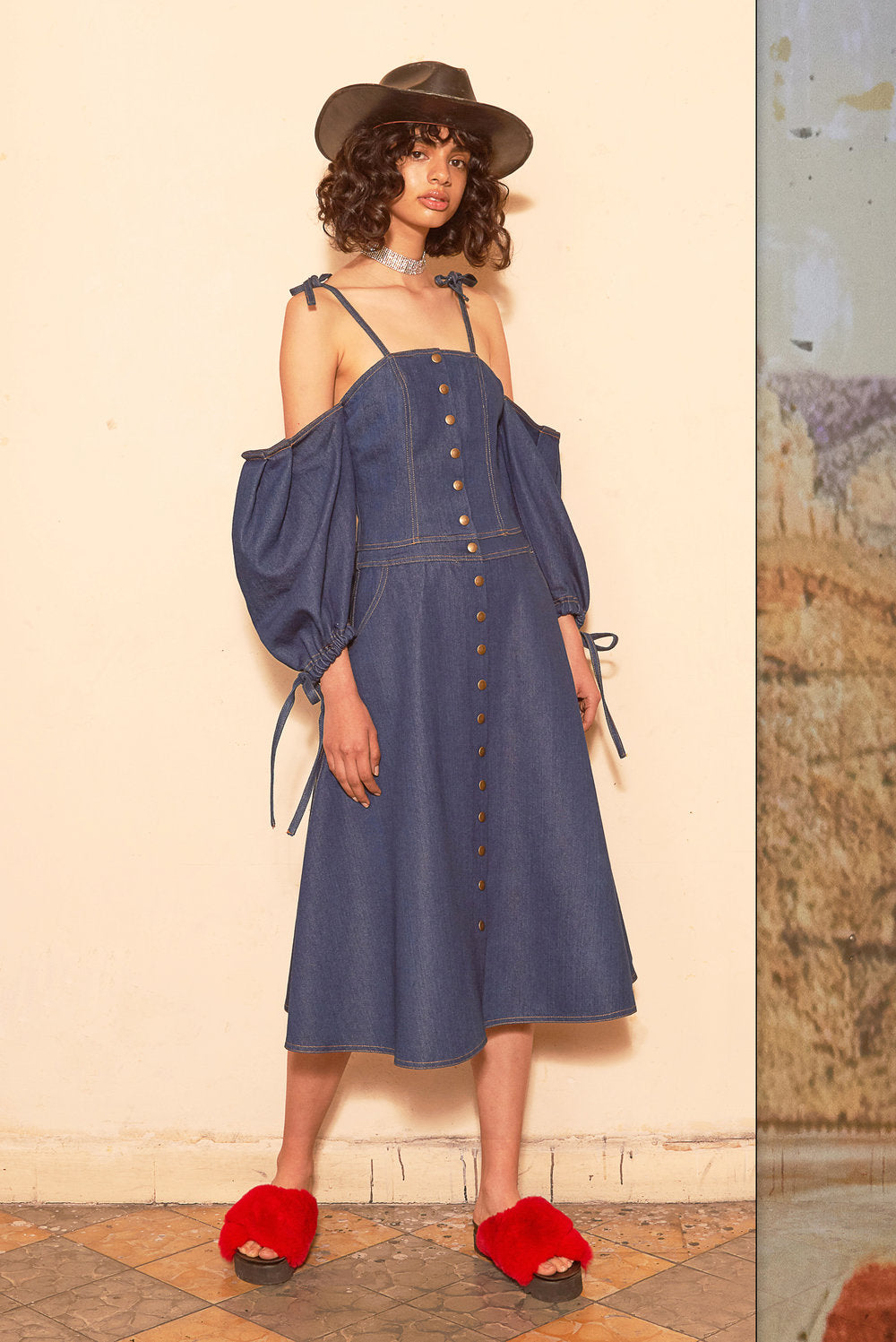 lira denim dress Claire Dress – Paloma Lira