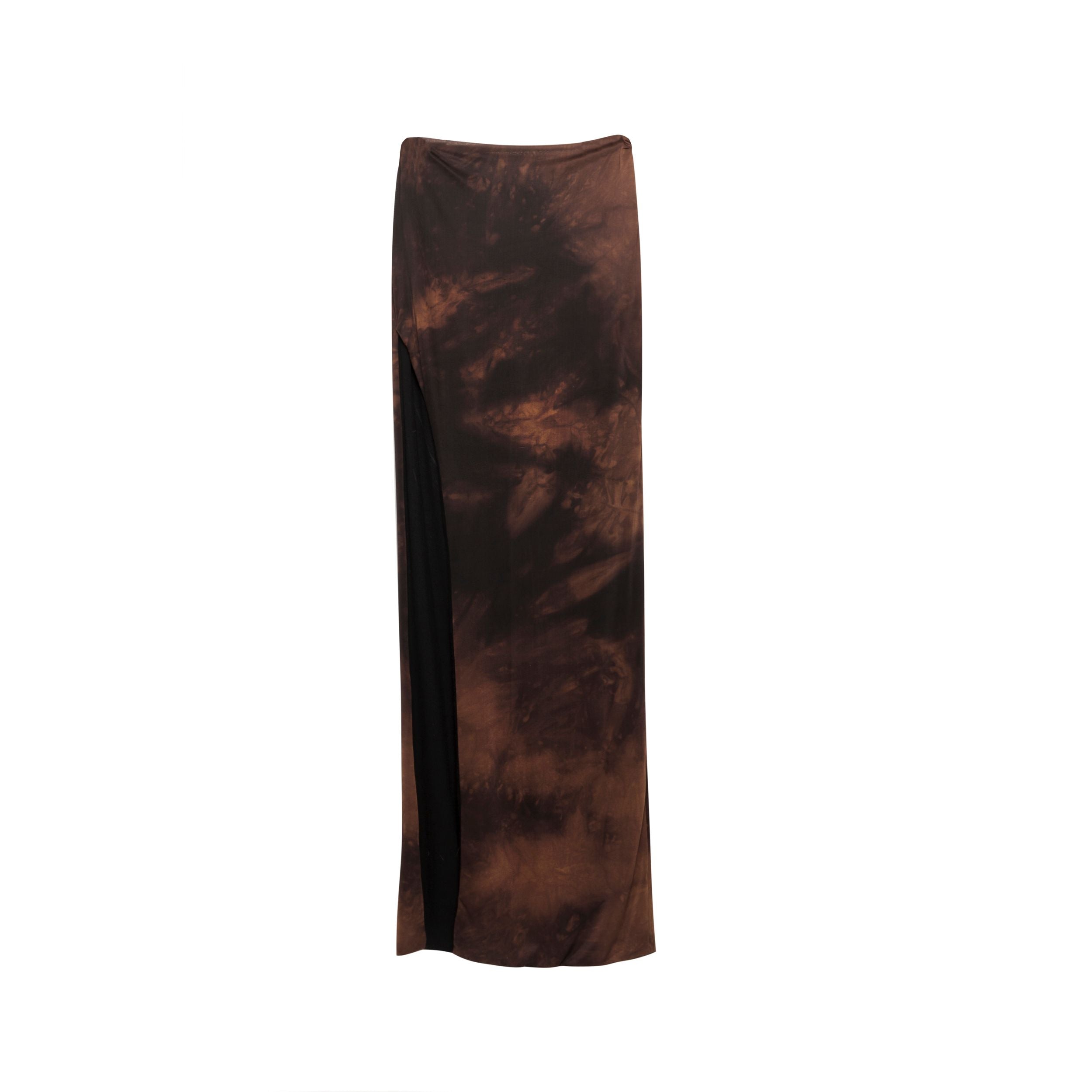 Tie-dye Brown Skirt